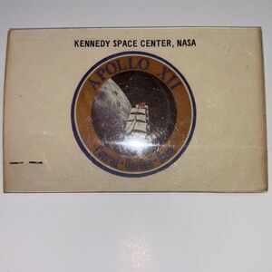 NASA Apollo XII 12 credentials Kennedy Space 1970 #3106 Original Viewing pass